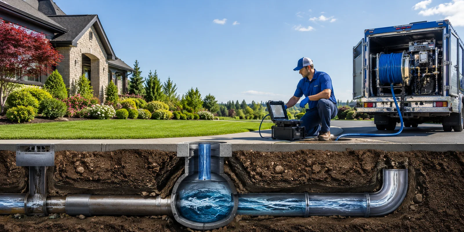 Drainage restoration information for Uniondale, IN